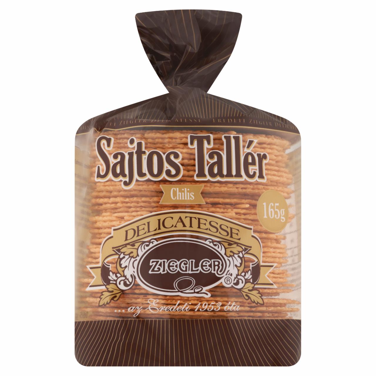 Képek - Ziegler chilis sajtos tallér 165 g