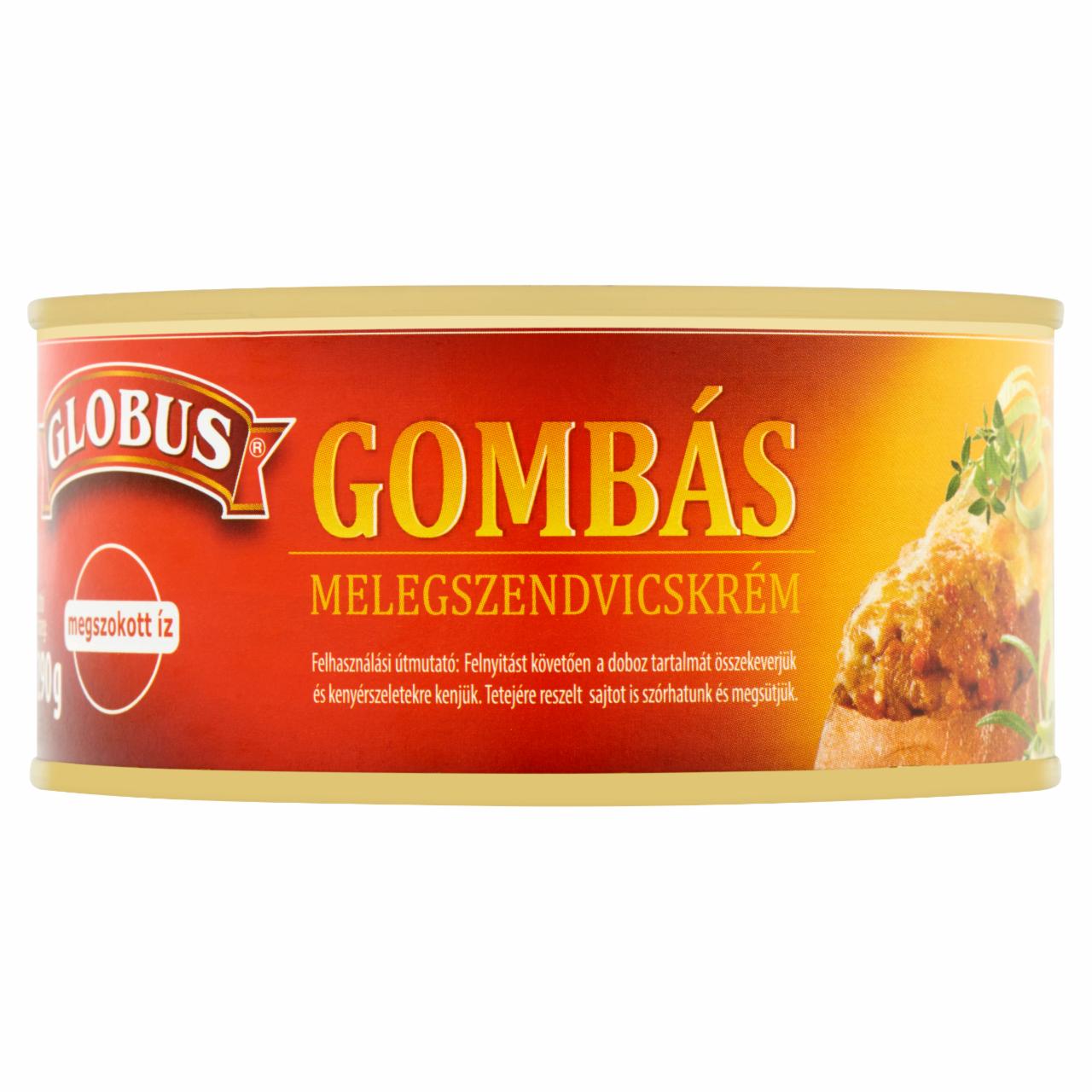 Képek - Globus gombás melegszendvicskrém 290 g