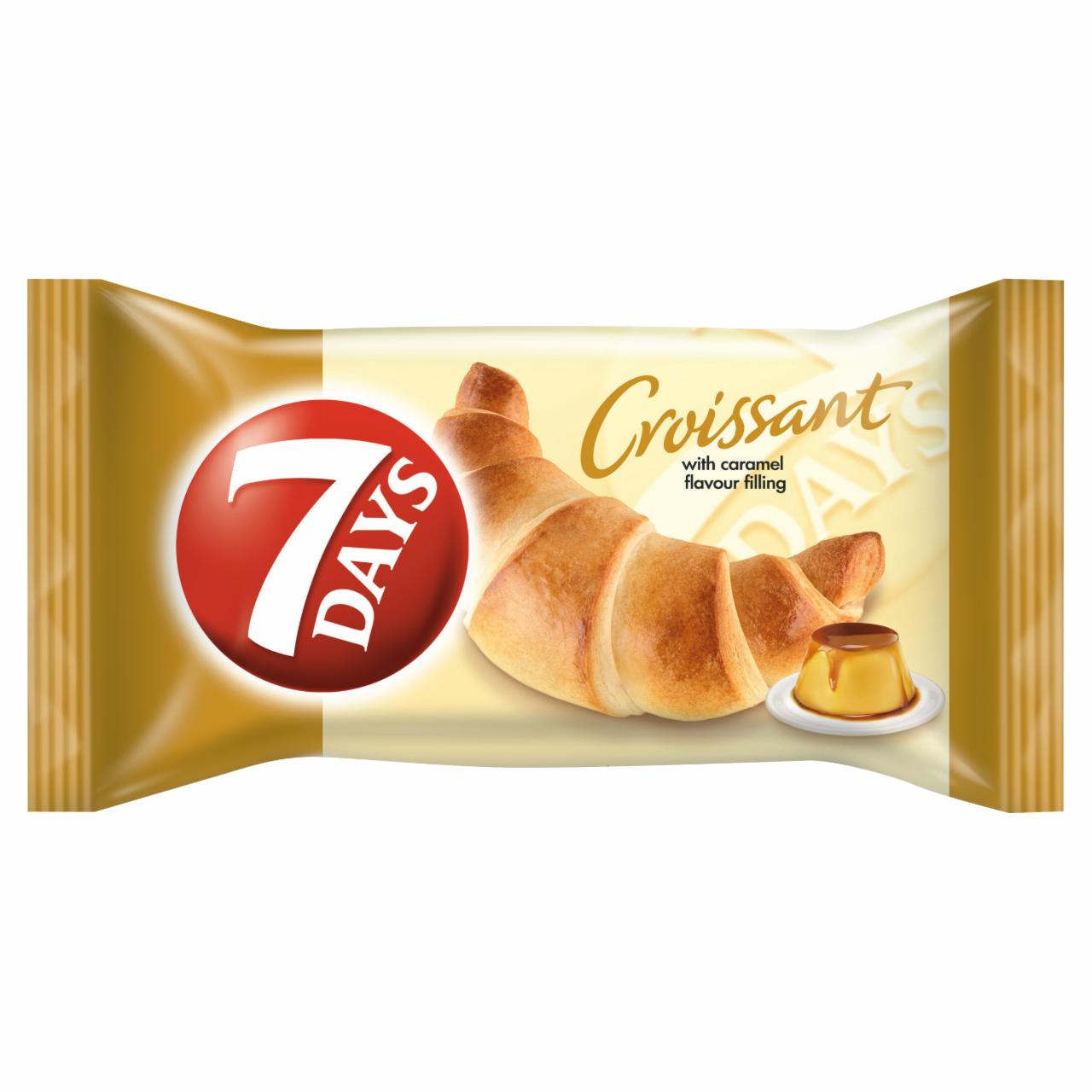 Képek - 7DAYS croissant karamella ízű töltelékkel 60 g