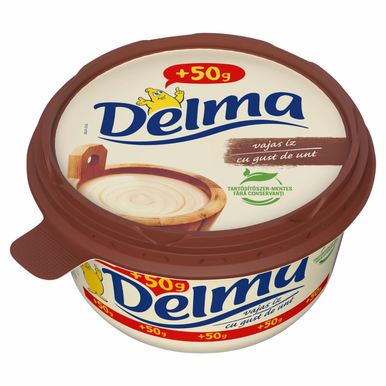 Képek - Delma vajas ízű félzsíros margarin 500 g