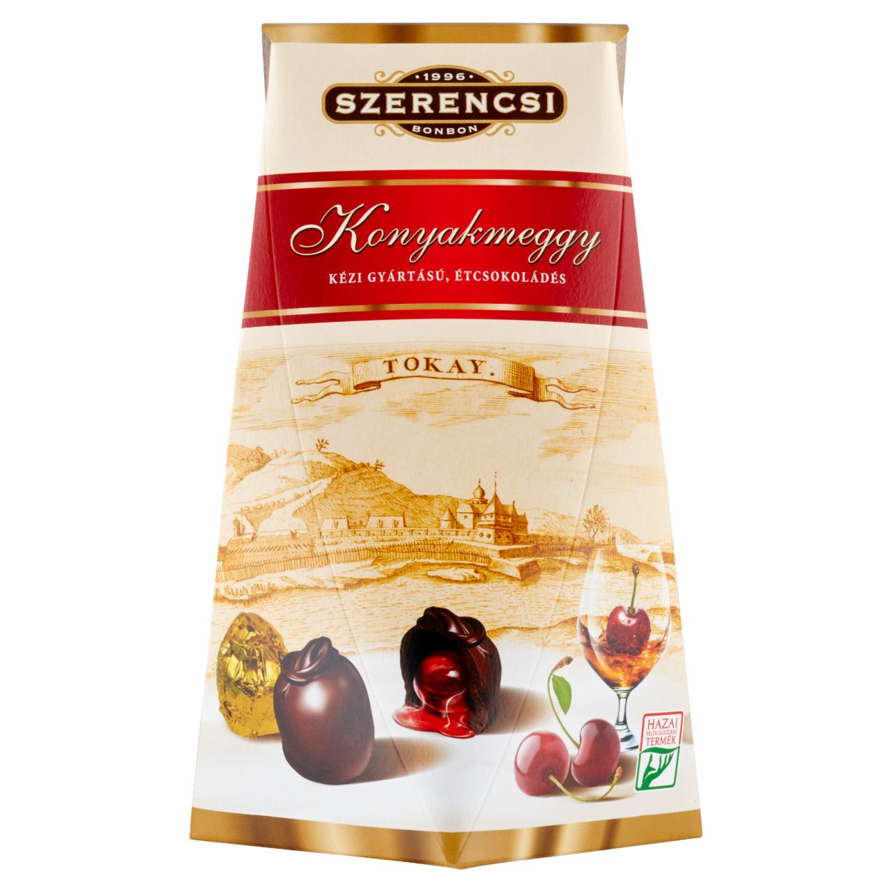 Képek - Szerencsi kézi gyártású, étcsokoládés konyakmeggy 250 g