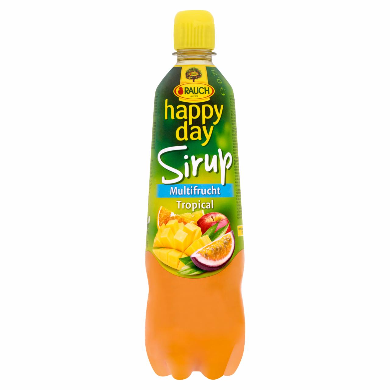 Képek - Rauch Happy Day vegyes gyümölcsszörp 0,7 l