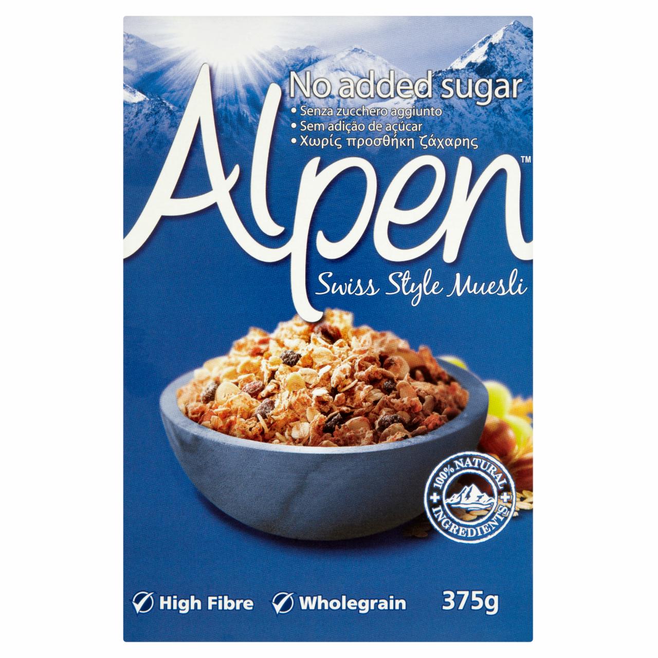 Képek - Alpen müzli 375 g